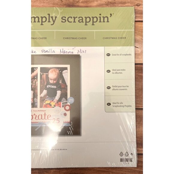 Stampin Up Simply Scrappin Christmas Cheer Scrapbooking Kit 117401 - Picture 3 of 3